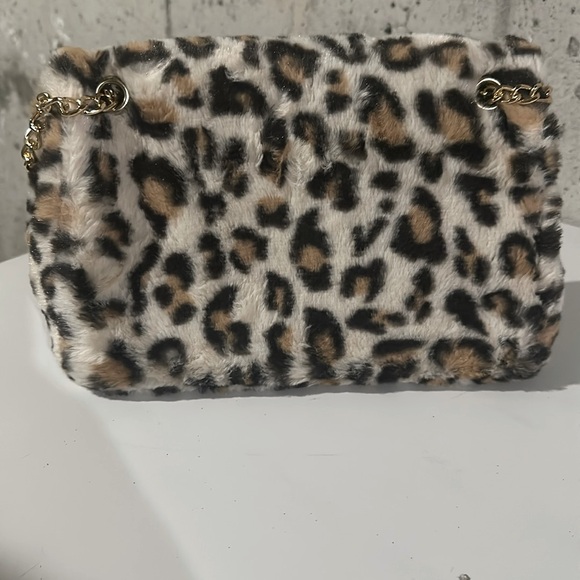 Beige/Brown cheetah bag - Picture 2 of 2